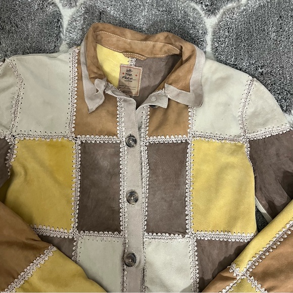 Free People Edie Crochet Patchwork Jacket - Picture 3 of 7